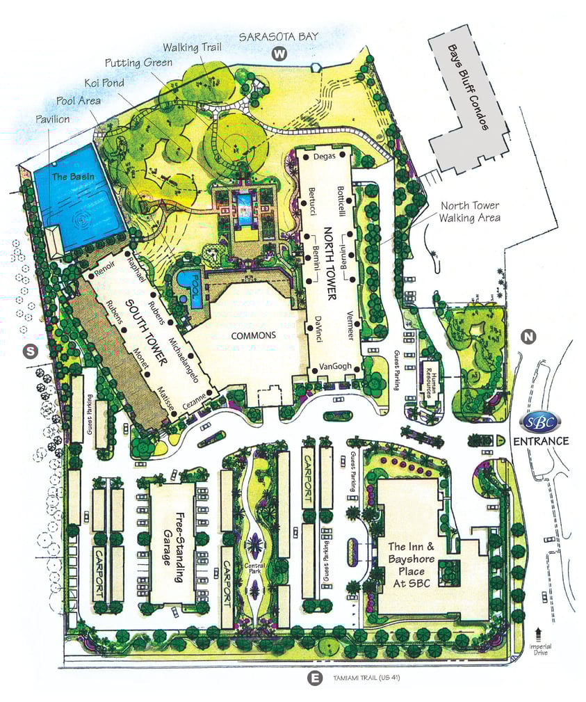 SBC Campus Map